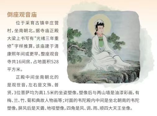 采育八景之一（倒座观音庙）